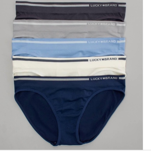 Lucky Brand Other - Womens Lucky Brand 5pk. Seamless Bikini Panties - LVD73375